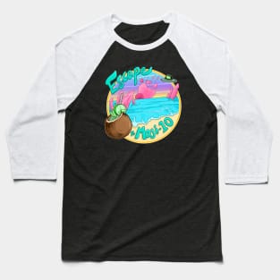 Space Vacation Baseball T-Shirt